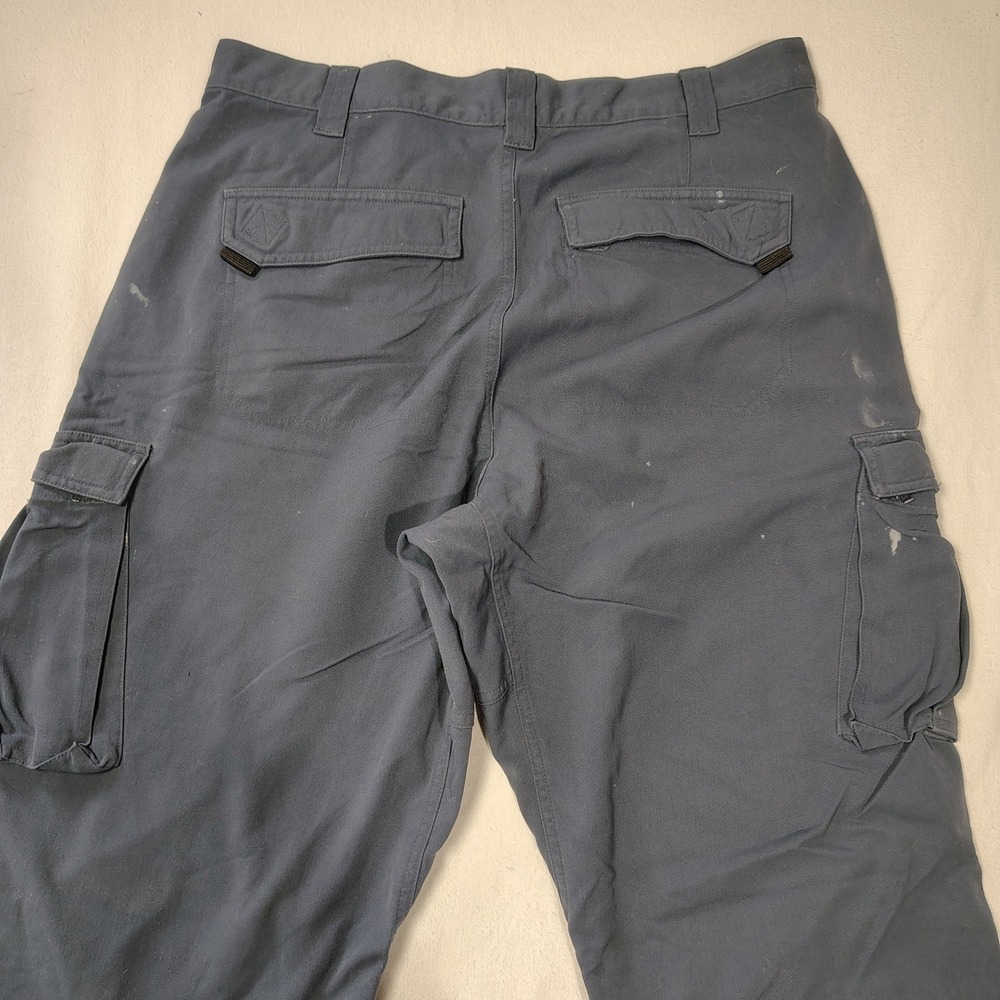 Arborwear Mens Tech Cargo Pants 36x34 Gray Blue Nylon Tree Climbers Work Utility - Picture 8 of 11